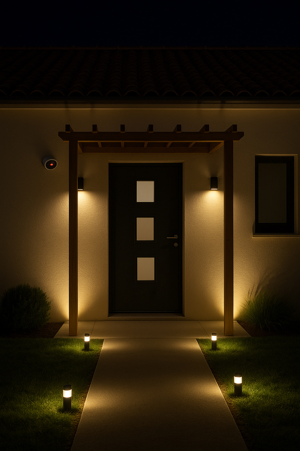 Éclairages extérieurs et caméras – sécurisation des abords