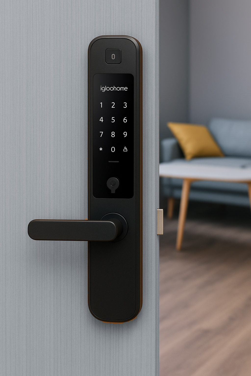 Serrure connectée sur accès dédié – autonomie des entrées